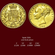 RARE QUEEN VICTORIA 1859