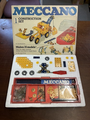Vintage meccano set - vintage, 1,