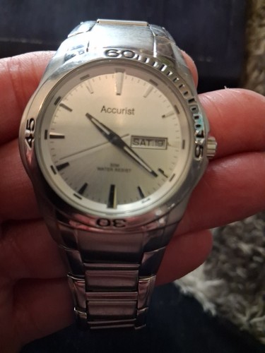 Accurist stainless steel - stainless,