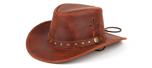 Handmade reddish brown genuine - handmade,