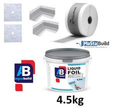 Waterproof Tanking Kit Shower Bathroom Sealing Set 4.5kg Liquid Membrane Aqua