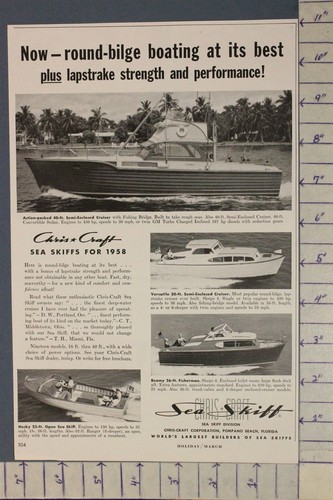 1958 chris craft sea - 1958, skiff