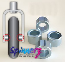 Wheelchair Castors Fork Bearing Spacers | 8mm or 10mm | Set of 4 | Castor Wheels