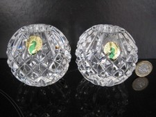 PAIR WATERFORD CRYSTAL CUT