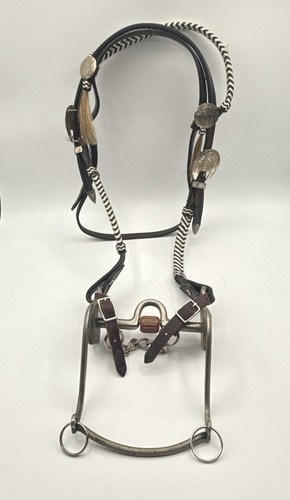Western show bridle - bridle, curb