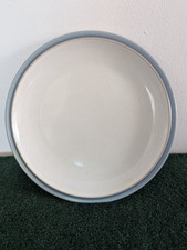  DENBY BLUE X1  Jetty Side Plate Very Clean 7.5 Inches Blue &white