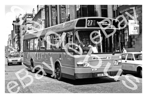 Bus photograph strathclyde gge - photograph,