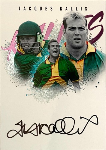 Cricket autograph card - fx,
