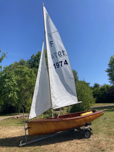 Firefly sailing dinghy sail - dinghy,