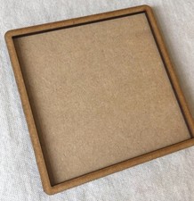 25mm Square 4x4 Laser cut