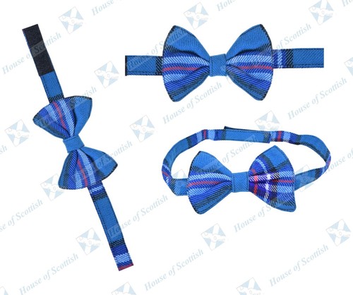 Men scottish tartan bow - scottish, ties