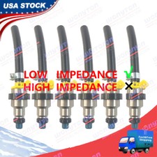 6Pcs Fuel injectors For Nissan