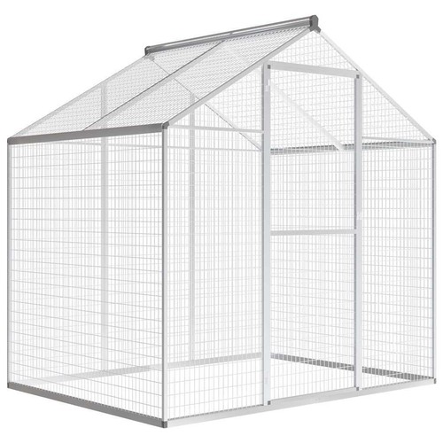 Outdoor aviary silver - |, |