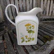 Villeroy Boch Althea Nova Large Vintage  Jug Pitcher  10" country cottage floral
