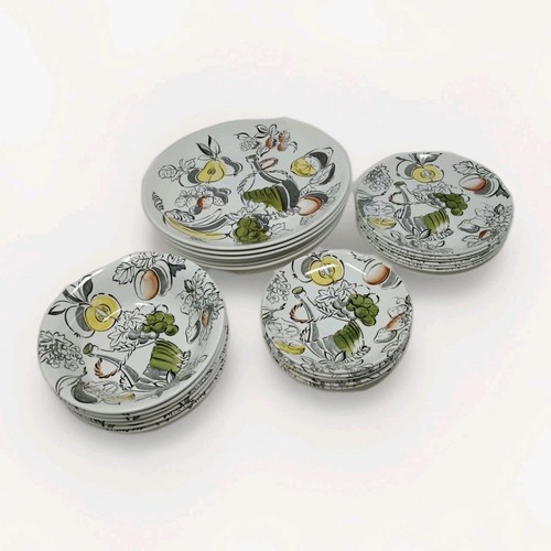 Barker bros chianti plates - chianti,