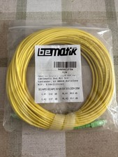 Bematix SC/APC-SC/APC 9/125 SX 3.0 LSZH 20M Fiber Optic Cable