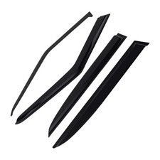 Door Guard Wind Deflectors for Range Rover Sport 2005-2013 Black Tinted 4PCS
