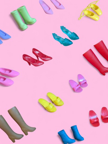 Vintage shoes for barbie - shoes,