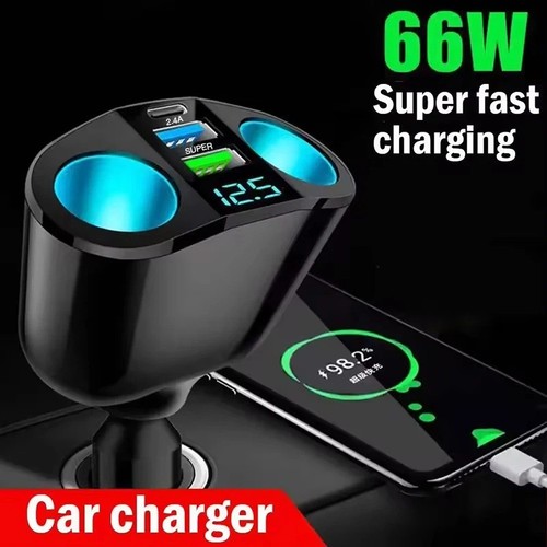 12v led car cigarette - dc,