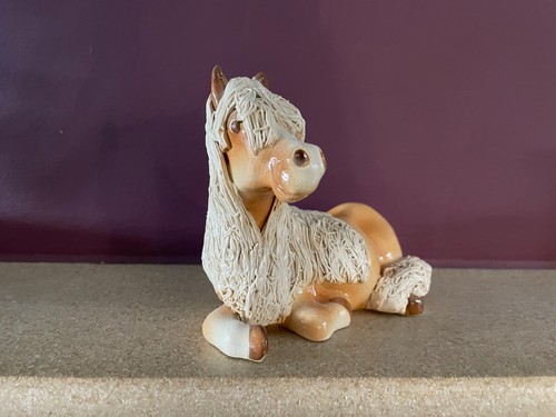 Chevral ceramic pony - ceramic,