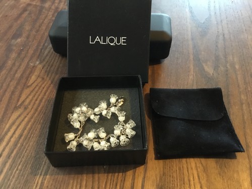 Lalique muguet crystal lily - lalique,