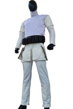 Inspired By Star Wars Boba Fett Empire Strikes back, ROTj white suit with belt