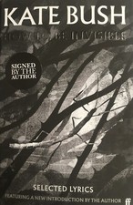 Kate Bush How To Be Invisible Waterstones Signed Edition