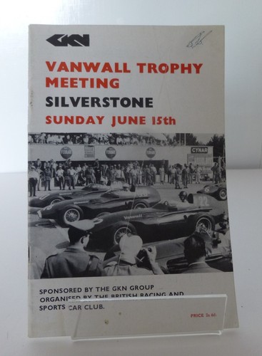 Silverstone gkn vanwall trophy - silverstone,