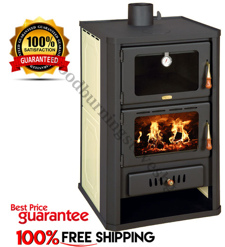 Cooking wood burning stove - burning,
