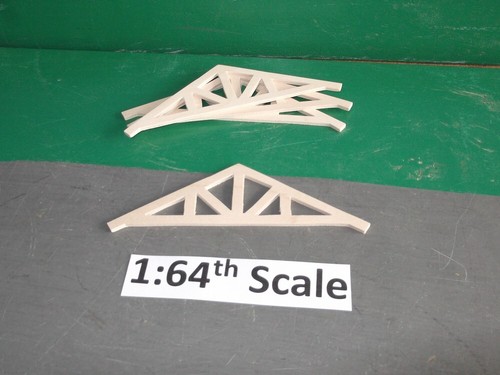 Wooden model truck - wooden, load