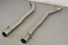 JAGUAR XJ8 XJ6 XJR X308 REAR EXHAUST BOX REPLACEMENT STAINLESS PIPE PERFORMANCE
