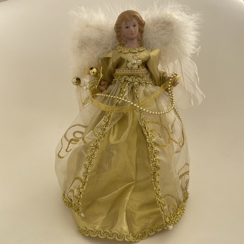 Vintage tree topper - topper, gold