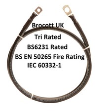 BATTERY JUMPER LEAD, EARTH