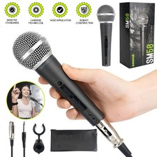 SM58S Handheld Vocal Microphone Cardioid Dynamic Vocal Microphone for Singing