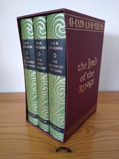 The LORD of the RINGS by J.R.R. Tolkien  3 volumes Folio Society 6th Ed 2001 