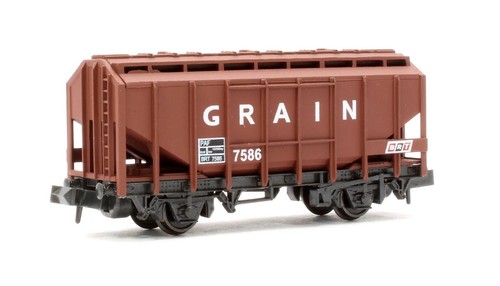 Brown grain hopper 7586 - brown, br