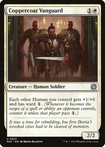 Coppercoat vanguard foil march - foil,