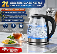 2L Glass Electric Kettle Fast