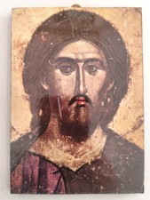 Orthodox Catholic Mounted Icon Jesus Christ