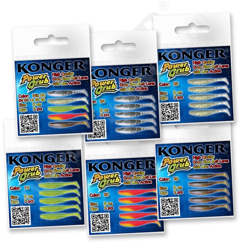 Soft rubber lures for - soft,