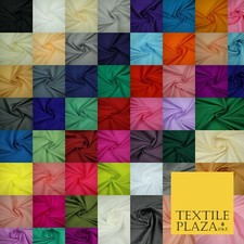 OVER 55 COLOURS Premium Plain Dyed Faux Matte Silk TAFFETA Dress Fabric Material