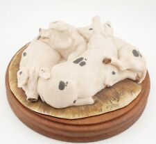 Ltd Edition 271/500  Border Fine Arts Trio of Sleeping Pigs by Victor Hayton '75
