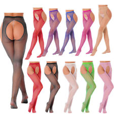 Women Mid Waist Fishnet Tights