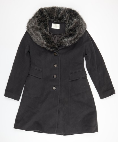 Kaliko womens grey overcoat - grey,