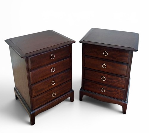 Pair stag minstrel - pair, mahogany