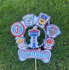 Paw Patrol Cake Topper Custom