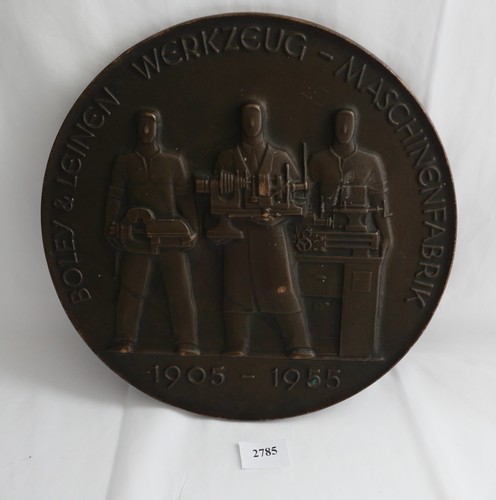 Boley linen bronze plaque - boley,