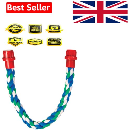 Multicolour cotton rope - cotton, perch