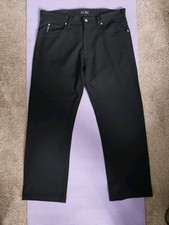 Vintage Flat Front Armani Comfort Fit Trousers 36 Waist 30 Leg BNWOT