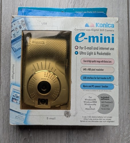 Vintage konica mini - vintage, digital
